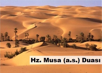 Hz Musa’nın Duası