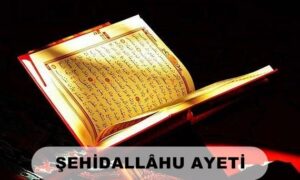 Şehidallahu Duası